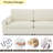 Latitude Run Jiarui 89.37'' Square Arm Corduroy Sofa with Washable Cover-1027072425