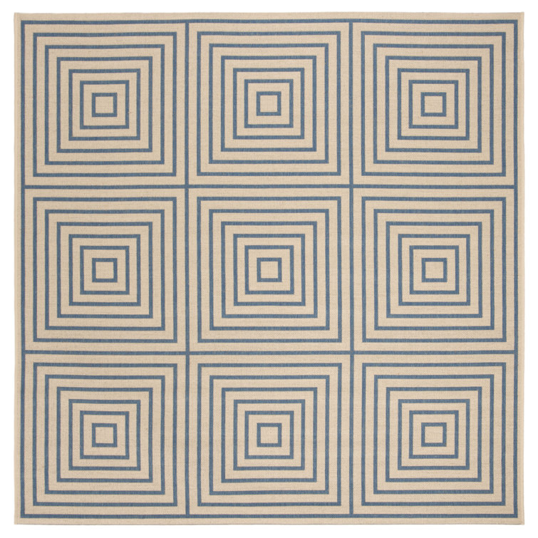 Kelli 100 Performance Geometric Indoor/Outdoor Area Rug