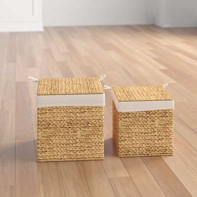 Three Posts Dormont Wicker Basket