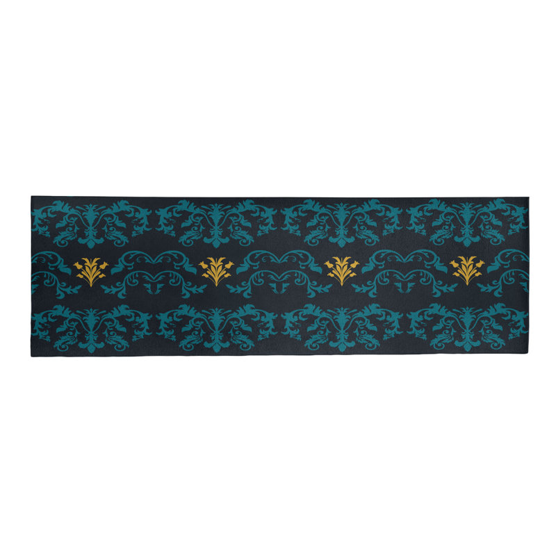 Tapis de couloir noir