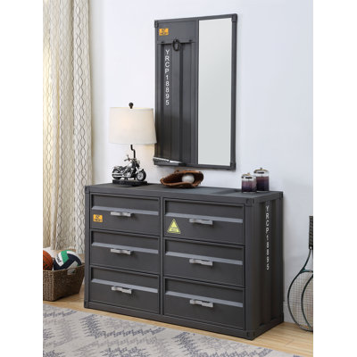 Commode, finition bronze industriel