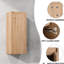 Meuble-lavabo de salle de bain avec lavabo et armoire d'appoint, 24 po, contreplaqué Scratch, surface chic facile à nettoyer, élégant-340684110