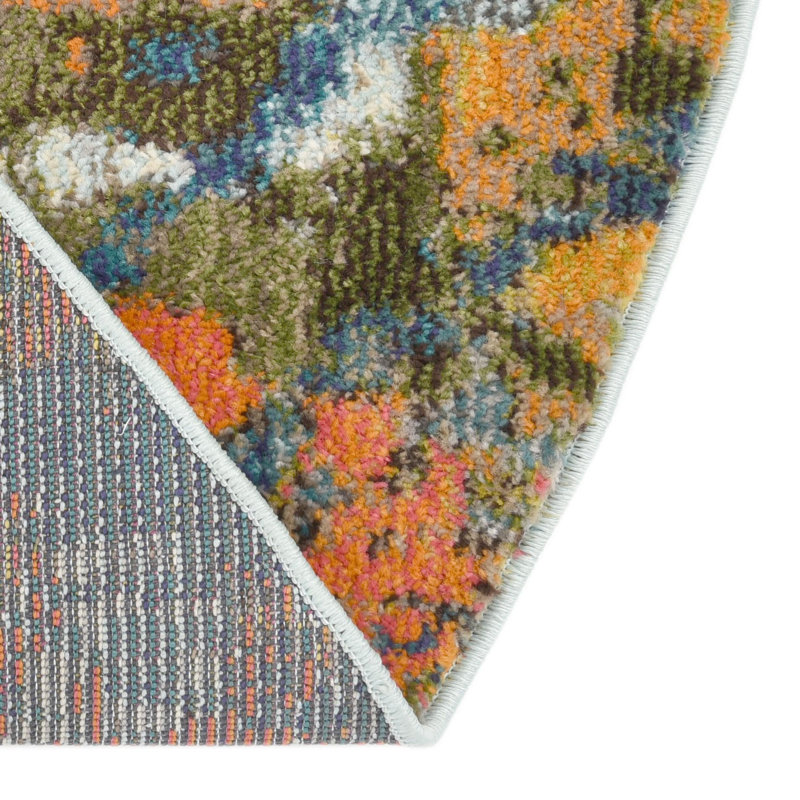 Washable Indoor Rug, Round 3'3"
