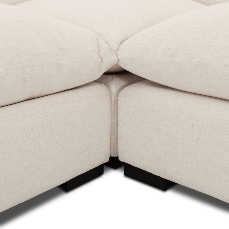Westwood Sectional with Ottoman, 31.5" H x 160" W x 120" D