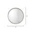 Refined Round Iron Mirror-909679342