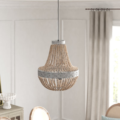 Lustre empire unique à 3 lumières Klothilde
