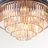 18 - Light 27.5" Lucent Flush Mount Chandelier-1347061870