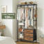 84cm Rolling Clothing Rack