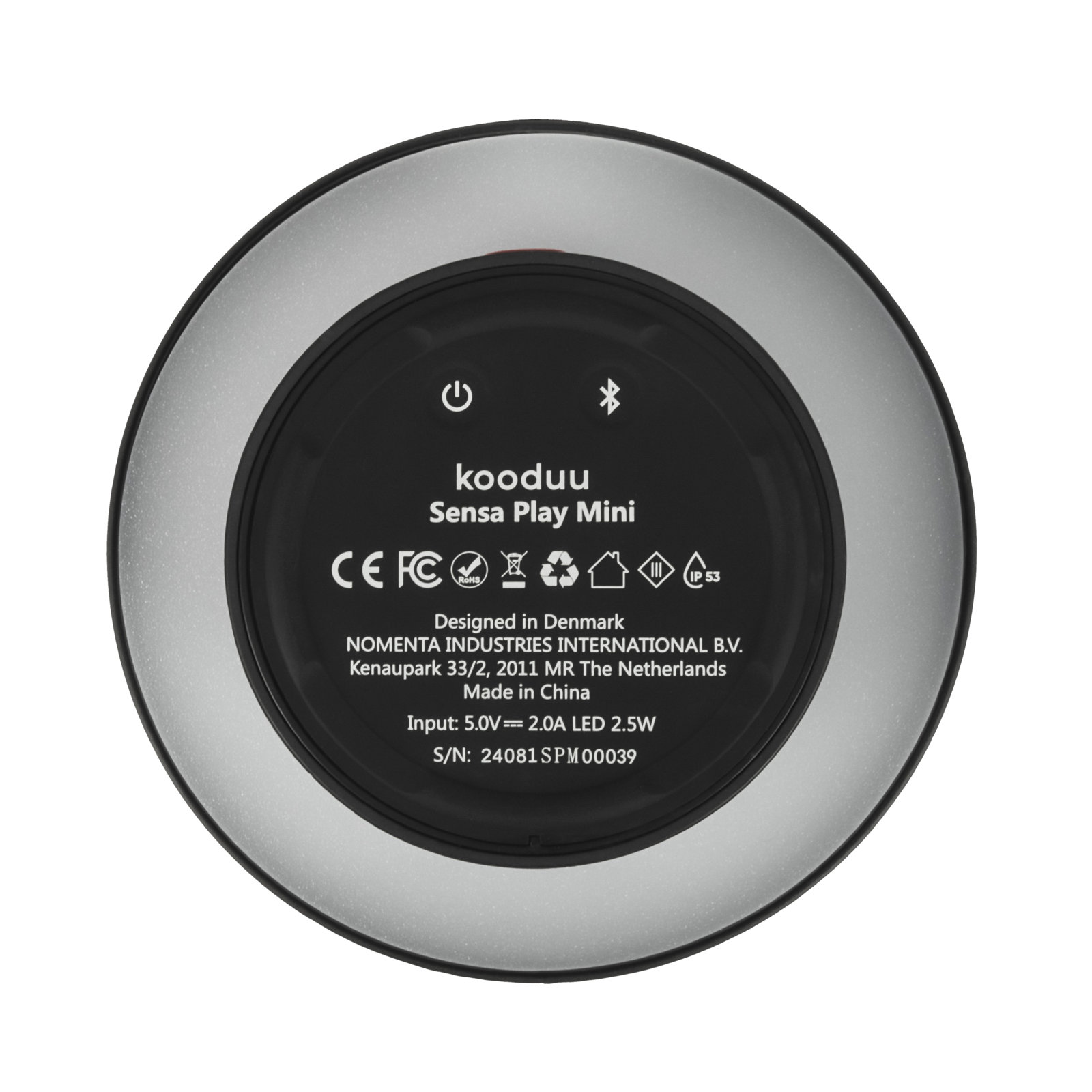Sensa Play Mini Portable Speaker, Black
