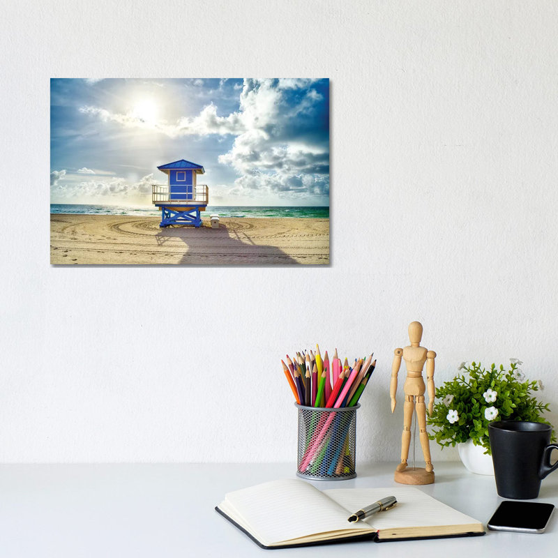Sunny Days by Susanne Kremer - Wrapped Canvas Painting, 20.32cm H x 30.48cm W