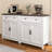 32'' Kitchen Storage Island with Drawer and Adjustable Shelf-405783638