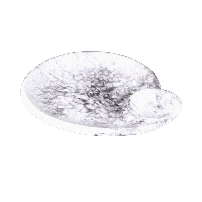 Assiette plate en mélamine 9,5 po Hermosa
