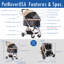 Poussette standard pliable Pet Rover Lite-54840740