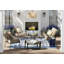 Tapis rayé ivoire / bleu marine intérieur / extérieur Chapa-1744422876-1678368140