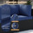 8-Piece Patio Furniture Set with Propane Gas Fire Pit Table-599686342-599686392