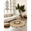 Hanse Home Basil - Jute Rug, Natural Rug for Living room, Bedroom, Diningroom