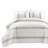 Gilroy Farmhouse / Country Cotton Striped Quilt-1356306007-1356306003