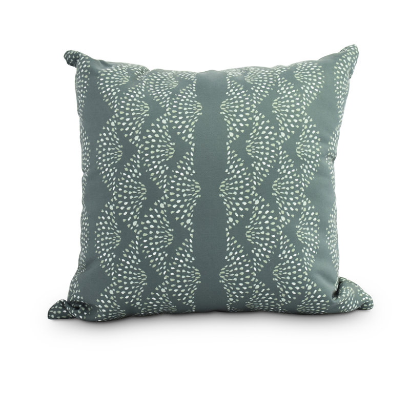 Housse et insert de coussin carré Fickle Florals, 18 po x 18 po, Gris