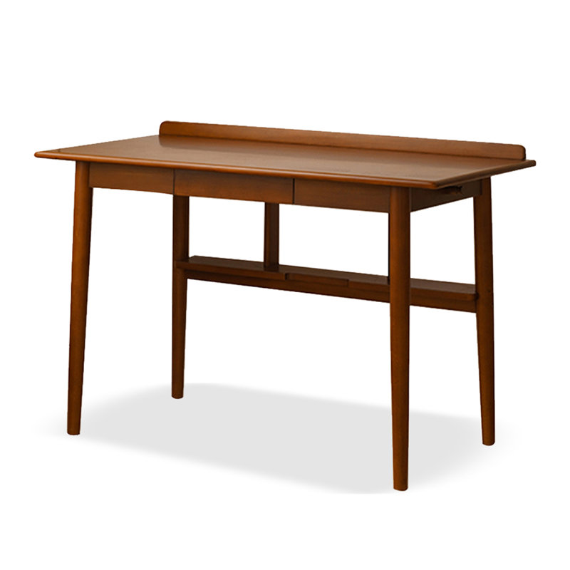 Bureau nordique en bois massif rétro
