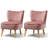 Tocco Velvet Slipper Chair-2046642396