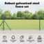 Vidaxl Fence With Posts PVC-Coated Steel-116797867-116797868