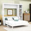 Lit escamotable mural Ell Elletsville avec tablettes-882040520-932556011