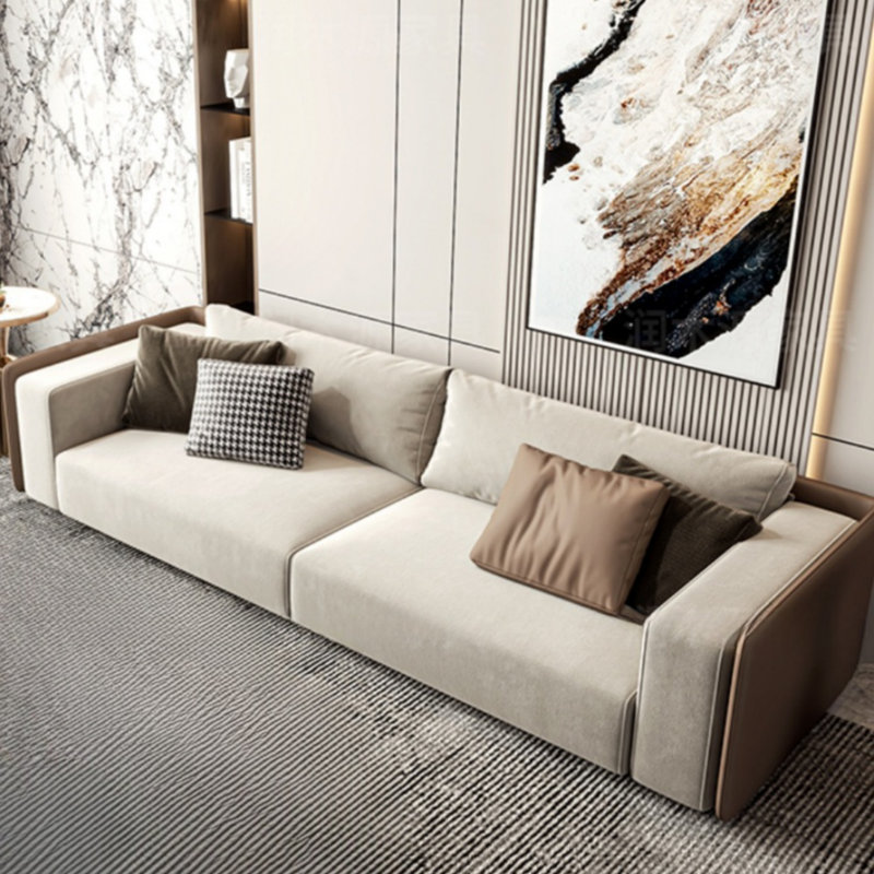 Minimalist Straight Sofa