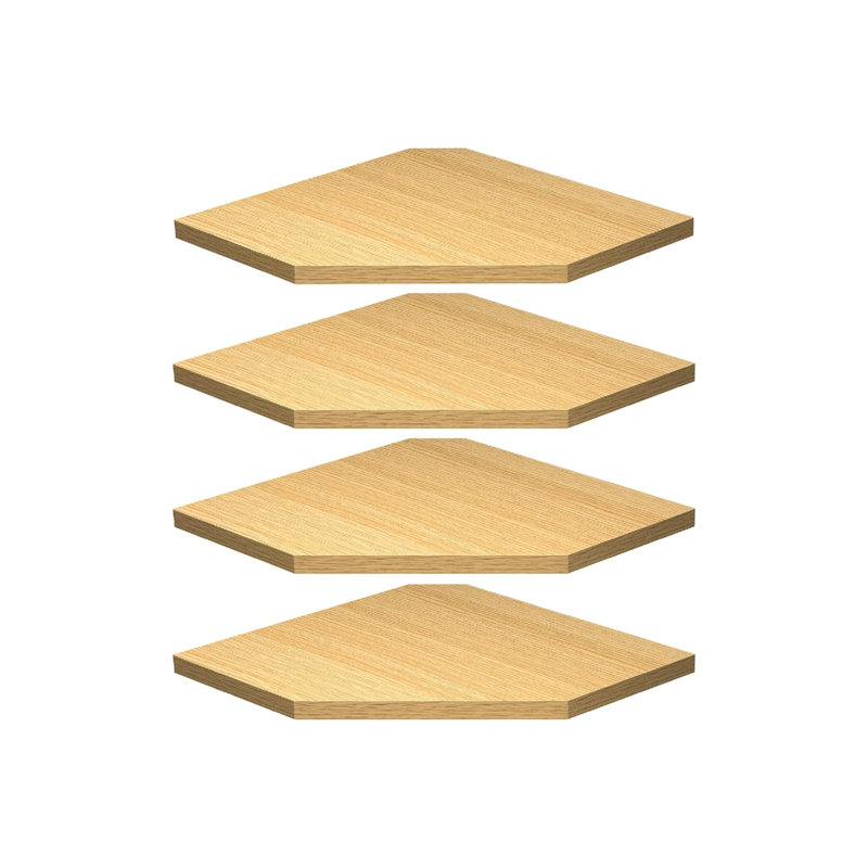 Wood Corner Shelf
