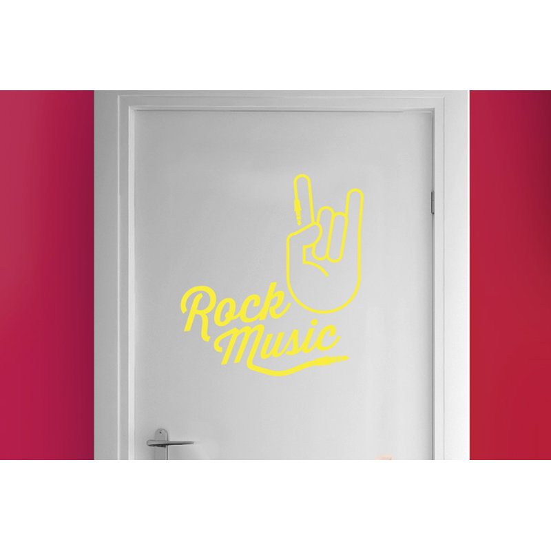 Wall Decal, Bright Yellow