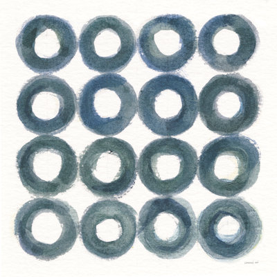 Fullness Of Circles - Wrapped Canvas Print