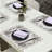 Luxurious Alois Collection Placemats with Embroidered Floral Motif for Elegant Christmas Dining Table Decor