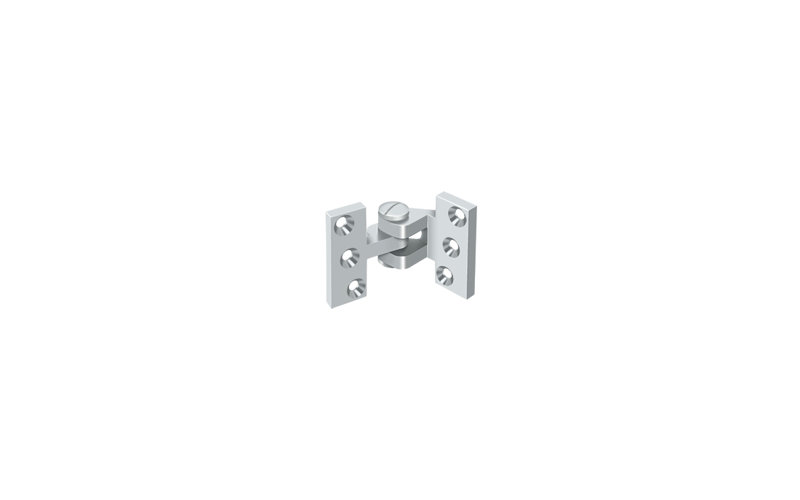 Hinge, Polished Chrome