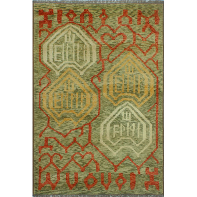 Tapis vert Balochi Jahanacha
