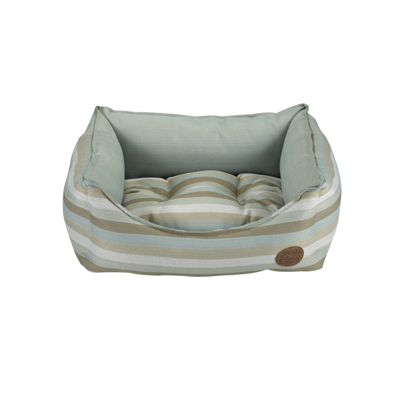 Striped Polyester Pet Bed, 91.44cm W x 91.44cm D
