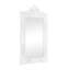 Miroir mural en bois blanc Acanthus