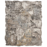 Wool Abstract Area Rug