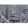 Tapis floral gris Majoros