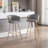 Dardar Stools, with Chrome Footrest and Base /Golden Leg Simple Stool-1583930028-1587285854
