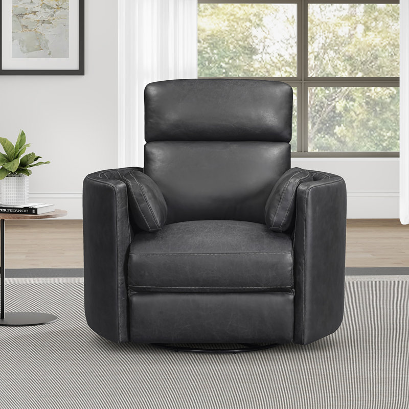 Fauteuil inclinable et oscillant électrique, Noir