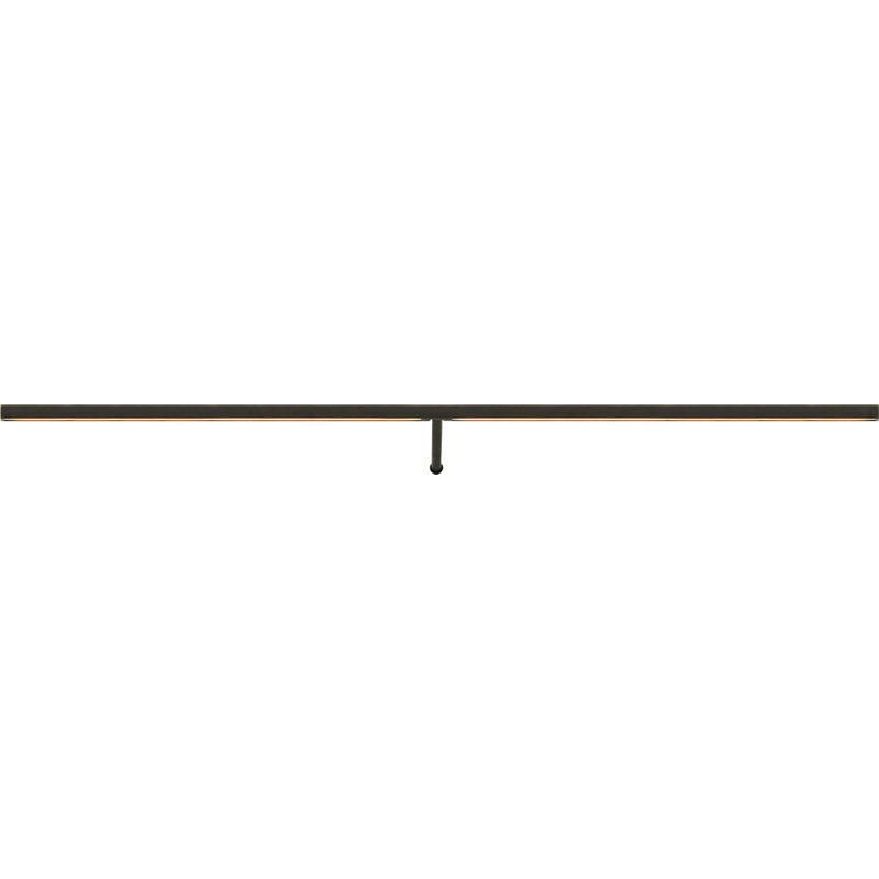 Plural Faceted Picture Light, Bronze, 0.7" H x 30" W x 8.9" D, 20.8