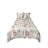 Ensemble d'édredon réversible en mélange de coton crème et hypoallergénique-68625868
