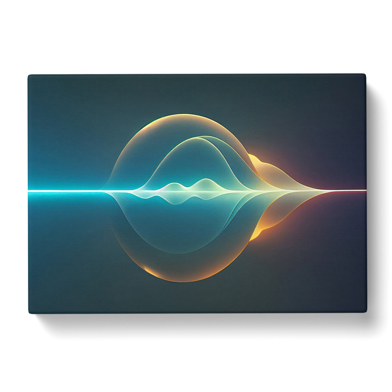 Fine Abstract Art - Wrapped Canvas, 35cm H x 50cm W x 3cm D