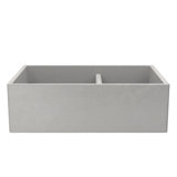 Farmhouse 33" L x 21" W Double Basin Farmhouse/Apron Kitchen Sink