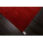 Tapis unique en laine noué à la main de style années 1970 de 9 pi 1 po x 11 pi 11 po rouge