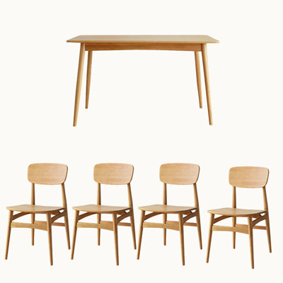 Rectangular 31.49'' W Dining Set