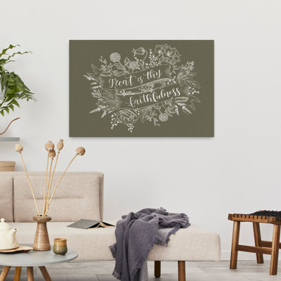 Thy Faithfulness, art floral contemporain