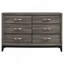 Commode 6 tiroirs Cabrillo