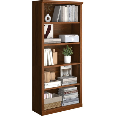 Wood Bookshelf - Storage Shelf for Living Room, Office, Bedroom, Library
