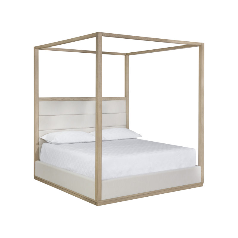 HOYOS Upholstered Canopy Bed