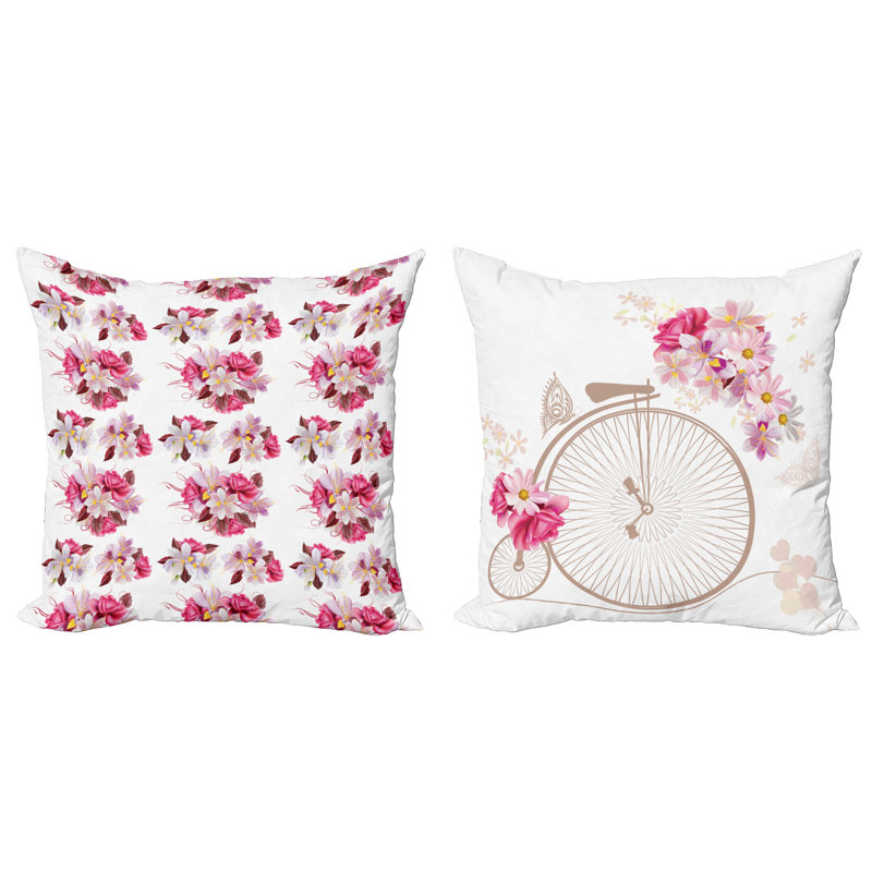 Patterned Pillow Cover, 16" x 16"